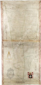 Historic map of Kirkleatham 1774